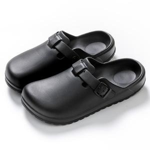 Scarpe Estive Sanitarie Burkan con Suola Spessa in EVA, Ciabatte <span class=keywords><strong>da</strong></span> <span class=keywords><strong>Infermiera</strong></span> Antiscivolo con Suole Morbide per la Guida, Tipo Clog - Product Image 1