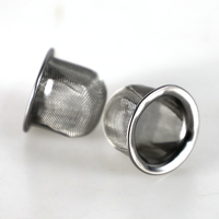 Penjualan Langsung Tutup Filter Cairan Kustom 304 316 Baja Tahan Karat 40 60 80 Mesh Saringan Kawat Anyaman untuk Hotel 1,5 Tahun