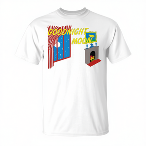 Camiseta Goodnight Moon para adultos, unisex, de algodón, con diseño gráfico - Product Image 2