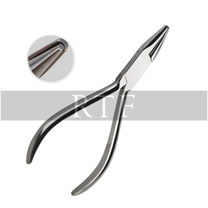 Instruments dentaires chirurgicaux orthodontiques en acier inoxydable, source d'alimentation manuelle, pinces dentaires Schwarz - Product Image 5