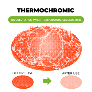 Écran anti-éclaboussures pour urinoir, écologique, thermochromique, pour salle de bain commerciale, avec couleur et taille personnalisables - Product Image 4