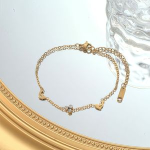 <span class=keywords><strong>Bracciale</strong></span> a spina di pesce in acciaio inossidabile da 2 mm all'ingrosso per donna, gioielli indiani minimalisti fai da te con strass, gioielli alla moda - Product Image 1