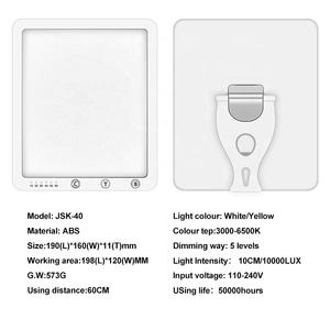 ไฟเศร้า LED 10000ดวงที่ดีที่สุดสำหรับอารมณ์แปรปรวนตามฤดูกาลอารมณ์ซึมเศร้าดีไซน์เรียบง่าย E26ไฟเดย์ไลท์ DC แสงอาทิตย์แสงอาทิตย์วิตามิน - Product Image 4