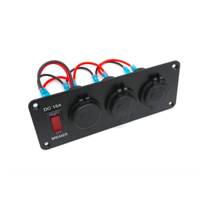 <span class=keywords><strong>Presa</strong></span> <span class=keywords><strong>Accendisigari</strong></span> Auto 12/24V Pre-cablata con Doppio Caricatore USB, Interruttore e <span class=keywords><strong>Presa</strong></span> - Product Image 2