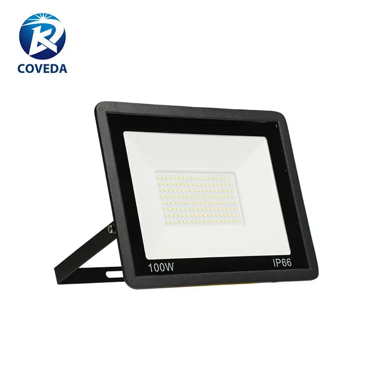 Iluminação do campo do estádio do esporte de alta potência Instalação do teto Ip66 Smd 10 20 30 50 100 150 200 300 400 Watt Ac Led Flood Light