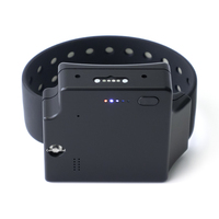 Monitor de tobillo falso 4G con GPS, pulsera de tobillo con podómetro, llamadas bidireccionales para delincuentes criminales, seguimiento de prisioneros