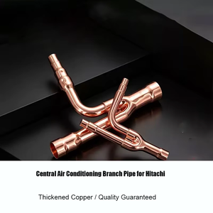 Raccord en cuivre E52SN 102SN 162SN 302SN pour climatisation centrale <span class=keywords><strong>Hitachi</strong></span> VRF, raccord de branche en cuivre de type T - Product Image 5