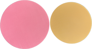 3m 268XA TPU/PETバッキング酸化アルミニウムピラミッド研磨フィルムディスクと同様の飛行機のフロントガラス除去用途 - Product Image 3