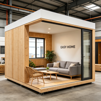 Maison modulaire moderne détachable de type Apple Cabin pour salon