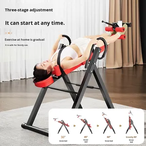 Multifunctional Mechanical Inverted Machine <strong>Cervical</strong> Lumbar Traction Fitness Equipment Home Stretching Exercise Steel Pipe - Product Image 4