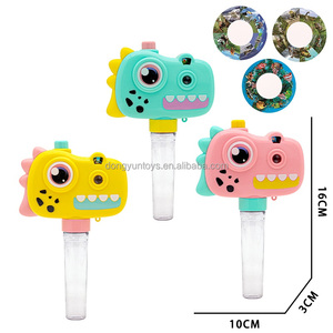 Cámara de proyección de plástico barata al por mayor, juguetes de dinosaurio, juguete de dibujos animados, tubo de caramelo para niños, juguetes promocionales a la venta - Product Image 1