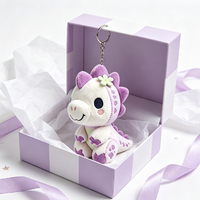 Porte-clés en peluche dinosaure personnalisé de haute qualité, mignon, en polyester, super doux, rembourrage en coton PP, doublure en maille, fonction anti-stress