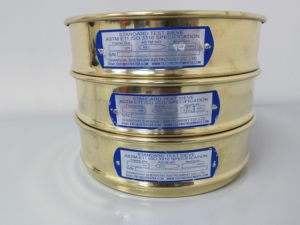 Boden Sand Feinaggregat Messing Bronze Testsiebe Labor-Testsieb - Product Image 5