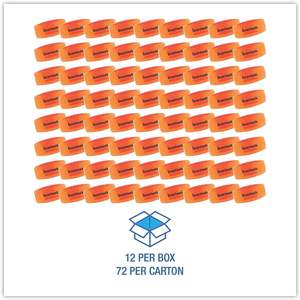 Clips pour cuvettes de toilettes Boardwalk EBCP012I072M04AAS8000, parfum mangue-orange, 72 unités/carton - Product Image 4