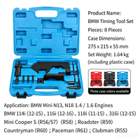 Kit d'outils de calage moteur professionnel pour BMW Mini N13/N16/N18, jeu de blocage d'arbre à cames et de vilebrequin, 8 pièces, acier à haute teneur en carbone
