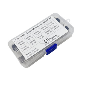 50 cái 10 loại bóng bán dẫn MOSFET Bộ phân loại irfz44n irf530n irf540n irf630n irf640n irf640n irf830n irf840 irf3205 irf9540n - Product Image 6