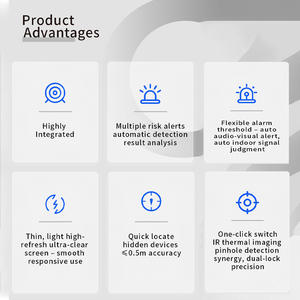 Détecteurs multifonctionnels TSCM pour la détection de signaux d'appareils d'écoute espions et de caméras cachées - Product Image 4
