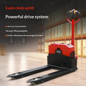 Forklift Listrik Earth Cattle 2 Ton Kecil Bertenaga Baterai Lithium 48V Tiang Hidrolik Manual Truk Hidrolik - Product Image 3