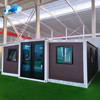Zhongnan 20 pieds 40 pieds maison mobile de luxe préfabriquée petite maison préfabriquée avec 2 3 4 chambres maison conteneur extensible avec cuisine