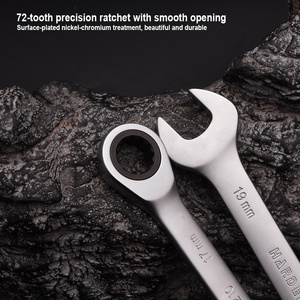 Outil professionnel 7 pièces chrome vanadium acier fixe combinaison engrenage anneau ensemble <span class=keywords><strong>de</strong></span> clés - Product Image 3