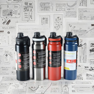 Botella <span class=keywords><strong>de</strong></span> Agua Deportiva <span class=keywords><strong>de</strong></span> Acero Inoxidable <span class=keywords><strong>de</strong></span> Gran Capacidad, Clásica, Portátil, para Viajes y Actividades al Aire Libre, con Pajita, Aislamiento Térmico <span class=keywords><strong>de</strong></span> 6 a 12 Horas - Product Image 3