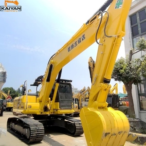 Excavadora Komatsu PC210 LC usada con cazo de excavación, 20 toneladas de peso operativo, equipo de construcción usado en venta. - Product Image 5