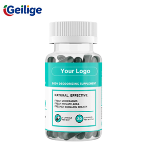 <span class=keywords><strong>Capsule</strong></span> Deodoranti Naturali OEM, Pillole di Clorofillina per l'Odore Corporeo, Integratore Deodorante Orale Vegano - Product Image 1