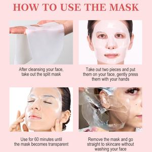 Meilleures ventes - Masque facial pour le soin de la peau 34g - Hydratant, raffermissant, minimisant les pores - Bio-collagène - Masque profond réel - Product Image 3