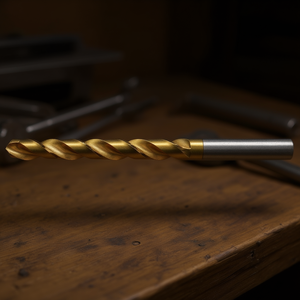 ดอกสว่านเจาะเหล็ก HSS-Co แบบเกลียวเคลือบ TiN ปรับศูนย์อัตโนมัติอเนกประสงค์ - Product Image 3