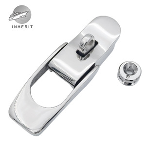 Hebilla de acero inoxidable para equipaje, bisagra de bloqueo de 66x25mm para reemplazo de herrajes marinos - Product Image 3