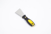 Ensemble d'outils à main multifonctionnels : Spatules à lame en acier inoxydable de 1,6 mm avec extrémité marteau et manche en fibre de verre