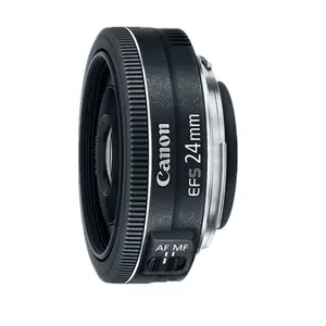 Lente de cámara Canon 24/2.8 STM LensCanon EF-S, 24mm f/2,8 STM, para Canon 100D 200D 650D 700D 750D 760D 800D 60D 70D 77D 5i