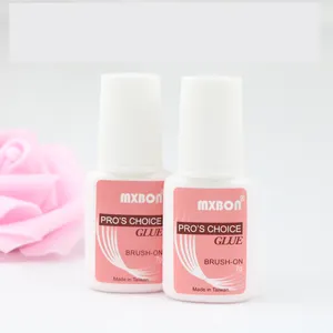 MXBON Waterproof Nail Glue With Brush Fast Drying Strong Adhesive False Acrylic False Tip Glue Manicure Decoration