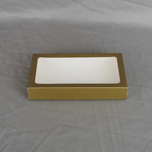 กล่องดีบุกสีแดงสำหรับคริสต์มาส รูปทรงสี่เหลี่ยมผืนผ้า ขนาดเล็ก สำหรับใส่คุกกี้ ชา หรืออาหาร  พร้อมพิมพ์ลายตามสั่ง - Product Image 6