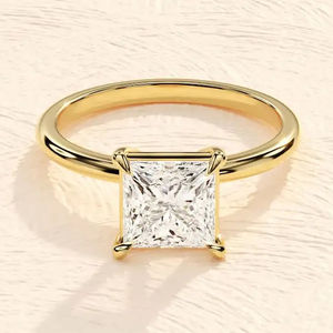 2024 nuevo anillo de compromiso de plata esterlina S925 para mujer, venta al por mayor, Joyería de diamantes Moissanite para boda - Product Image 1