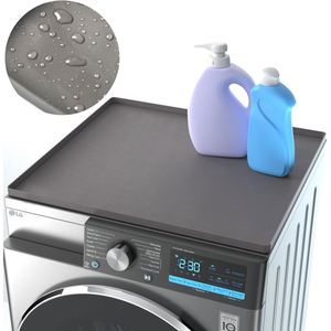 Tapis de protection grand format 60 cm pour sèche-linge, tapis de rangement pour lave-linge, housse imperméable en silicone pour la maison - Product Image 1