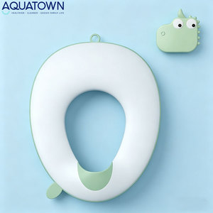 Sedile WC per Bambini, Antiscivolo, con Protezione Antispruzzo, Facile da Installare, Compatto e Leggero, Ausilio per il Bagno per Bambini - Product Image 1