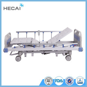 Медицинская кровать Hecai Factory с электроприводом, стальными бортиками, 3 функциями, гарантия 1 год - Product Image 5