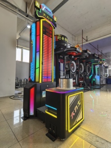 Machine de boxe commerciale pour grands événements, jeu à monnayeur de lancer de marteau de hockey, test de force, Dragon Punch pour déchirer la colère - Product Image 6