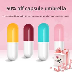 <span class=keywords><strong>Mini</strong></span> parapluie <span class=keywords><strong>ultra</strong></span>-léger à 50% poches de bonne qualité, pliable et anti-UV, avec logo personnalisé, capsule <span class=keywords><strong>mini</strong></span> parapluie UV - Product Image 5