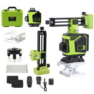 Mới công nghiệp lớp 4D 16 dòng màu xanh lá cây 360 độ tự động tự san lấp mặt bằng laser mức độ quay chéo đo - Product Image 5