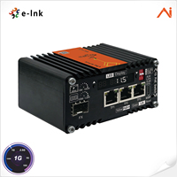 Mini-commutateur Ethernet PoE++ intelligent géré par IA à 3 ports 90W
