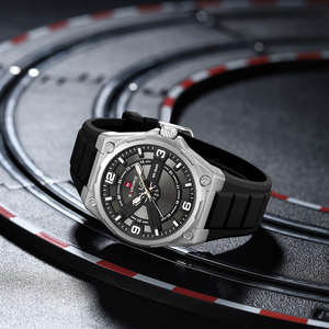 Orologio al Quarzo NAVIFORCE 9260 da Uomo, Stile Urbano e Trendy, Cinturino in Silicone, Impermeabile, Lancette Luminose, Sportivo e Cool, Idea Regalo Maschile - Product Image 2