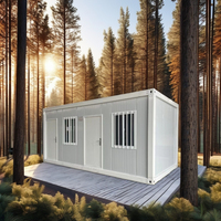 Petites maisons préfabriquées en acier et panneau sandwich Conteneur de bureau Agrandir Petites maisons extérieures Petites maisons préfabriquées