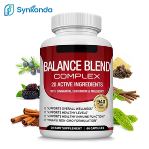 Doğal Denge Karışımı Kompleks Kapsüller Bitkisel Takviye 20 Bitki ve Vitamin İçerir Genel Sağlık ve Bağışıklık Sistemini Destekler Yetişkinler İçin - Product Image 1