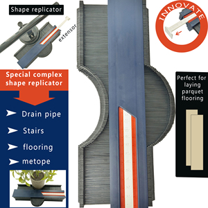 RTS 10 Inch Độ Chính Xác Cao Mở Rộng Đường Viền Máy Đo Hồ Sơ Máy Đo Công Cụ Mẫu Máy Đo Đường Viền Máy Sao Chép - Product Image 6