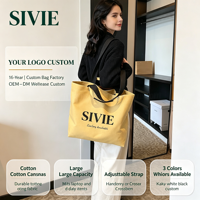 Sac fourre-tout en toile uni grande capacité réutilisable, sac de shopping à bandoulière, personnalisable avec logo et couleur pour usage quotidien, OEM ODM