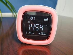 Dễ dàng-sử dụng CO2 PM2.5 cảm biến không khí hộ gia đình màn hình chất lượng TVOC Gas Detector IAQ cho CO2 Temp. Máy dò khí RH % CO2 - Product Image 5