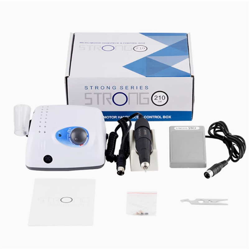 Strong 210+102L Nail Drill Machine 2.35mm 220V EU Plug