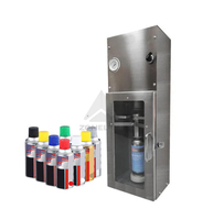 Machine de remplissage d'aérosols pneumatique semi-automatique de type 200, équipement de recharge de peinture en bombe pour le bricolage
